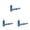 Blue, variant on 1-3PC Foldable Travel Hanger 7 Holes Collapsible Clothes Drying Rack Space Saving Over Door Hook for Hotel Cruise RV Laundry Towel Portable Multi-Functional Storage for Clothing Gloves Hats
