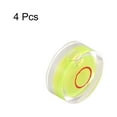 thumbnail image 3 of Unique Bargains 4 Packs Round Bubble Level 15x6mm Mini Circular Bullseye Spirit Levels for Leveling Camera Tripod Telescope, Yellow, 3 of 6
