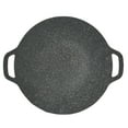 thumbnail image 2 of Sartén Parrilla Coreana Sartén de Aluminio Fundido A Presión Antiadherente con Asas Dobles para Cocinas de Gas de Llama Abierta Asar Freír Saltear Portátil Rápida ANGGREK Otros, 2 of 8
