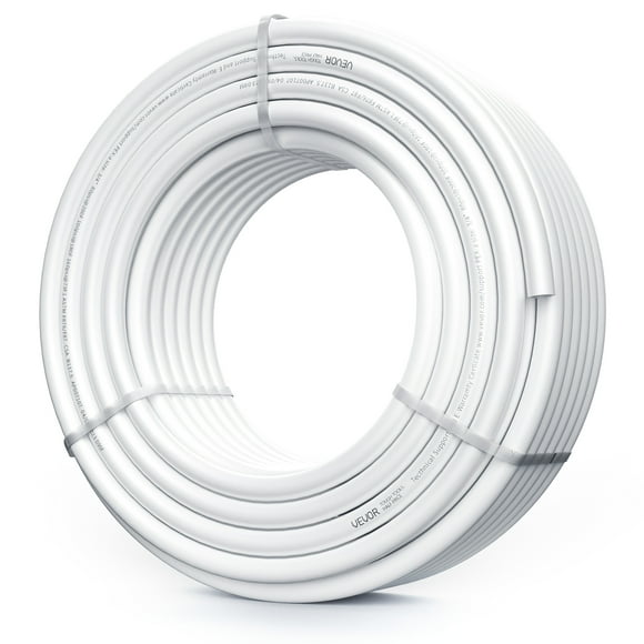 VEVOR PEX Pipe 3/4 Inch, 100 Feet Length PEX-A Flexible Pipe Tubing for Potable Water, Pex Water Lines for Hot/Cold Water