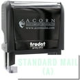 thumbnail image 1 of Large Self-Inking Standard Mail A Stamp, Trodat Printy 4913, Press and Print Stamping, Impression Size 7/8" x 2-1/4", Up to 10,000 Impressions - Mint Green Ink, 1 of 10
