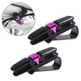 thumbnail image 6 of funtasica 2x Generic Car Sun Visor Sunglasses Holder Sunglasses Clip for Cars Suvs 180 degree Rotating Glasses Holder Clip Eyeglasses Hanger, 6 of 8