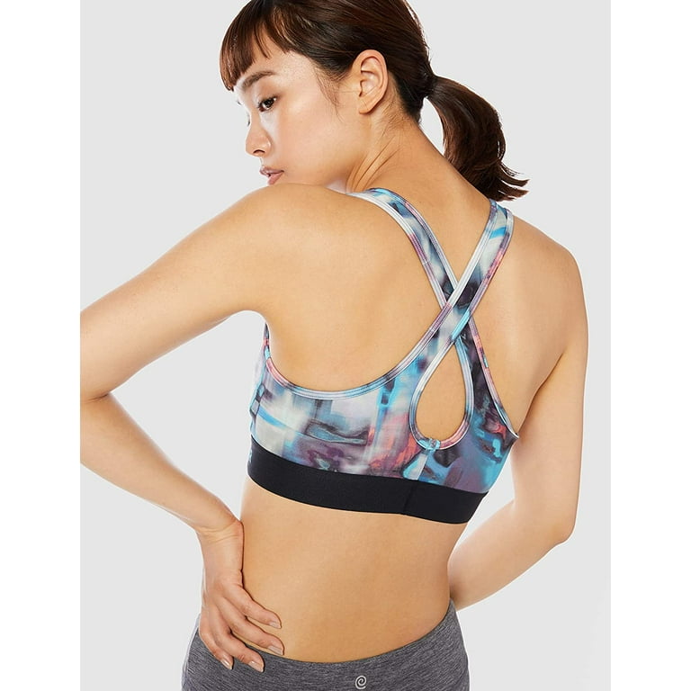 Under Armour Women's Armour Mid Crossback Printed Sports Bra