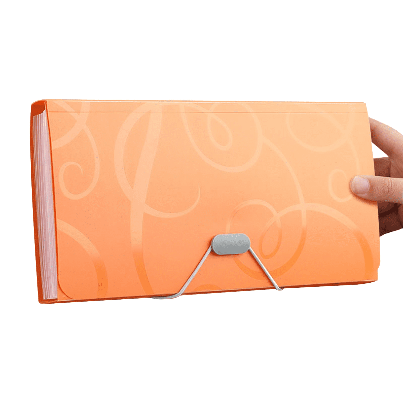 DejavYOU 13 Pocket Accordion File Organizer A6 Plastic Wallet for