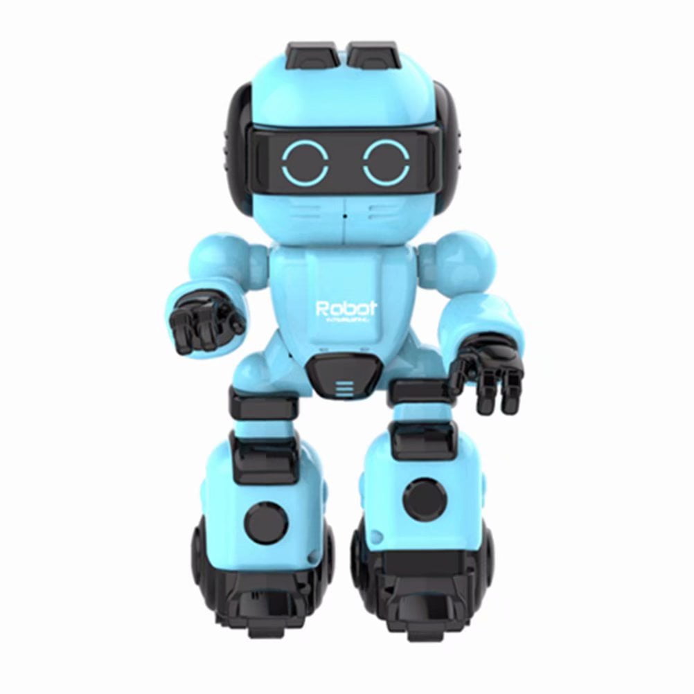 Akoyovwerve Kids RC Robot Toy, Electronic Walking Dancing Robot Toys with USB Charging Cable for