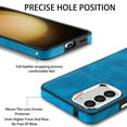 thumbnail image 6 of Dteck for Samsung Galaxy S22 Plus Case, Slim Skin-Friendly PU Leather with Anti-Scratch Microfiber Lining Protective Back Cover,Blue, 6 of 8