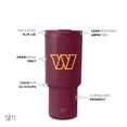 thumbnail image 2 of Vaso sencillo y moderno de la NFL Washington Commanders, 900 ml, 2 of 4