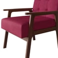 thumbnail image 6 of Castle Place Shabby Chic Accent Chair, Pink, 6 of 10