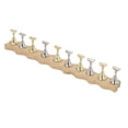 thumbnail image 1 of Nail Display Stand, Wooden Base Manicure Tool Wave Edge Nail Stand 10pcs Stands  for Home DIY, 1 of 7