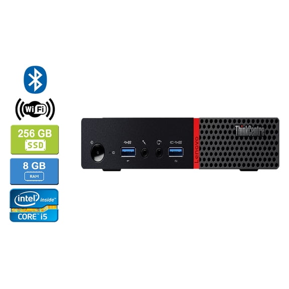 LENOVO M700 Intel Core i5-6500T 8GB 256GB SSD Win 10 Pro Wifi Bluetooth HDMI UK&M