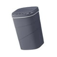 thumbnail image 4 of Cubo de basura de cocina, cubo de basura para baño, cubo de basura, cubo de basura inteligente, cubo de basura sin contacto para baño y cocina L gris, 4 of 9