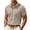 Khaki, variant on Polo Shirts for Men Summer Lightweight Short Sleeve Lapel Collar Business Casual T Shirts Golf Shirt