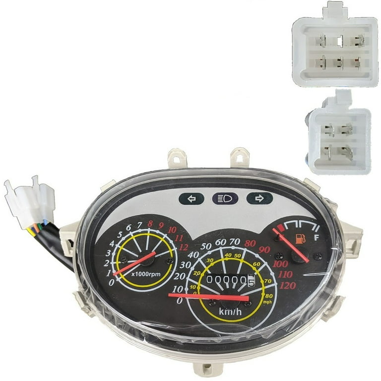 Medidor de gas para motocicleta, velocímetro, odómetro tacómetro para GY6  TaoTao 50CC