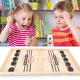 thumbnail image 4 of Juego de ajedrez de juguete Tablero de ajedrez de madera 2 en 1 juguete de escritorio para padres e hijos juego interactivo regalo FLhrweasw Nuevo, 4 of 9