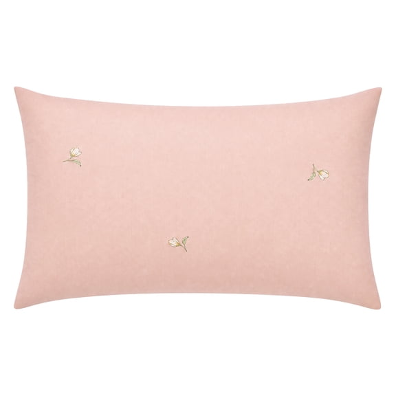 Unique Bargains 2 Pcs Cotton Pillowcase Cooling Envelope Closure Wrinkle Resistant Pink