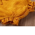 thumbnail image 4 of MesaSe Baby Romper Hair Band Set Infant‘s Fly Ruffled Sleeve Jumpsuit, 4 of 5