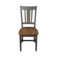 thumbnail image 6 of Pemberly Row Wood Splatback Chair - Set of 2 Chairs in Hickory / Washed Coal, 6 of 11