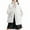 White, variant on Christmas Clearance! ZVNAΖH Puffer Vest for Women Zip Up Puffer Vest Stand Collar Sleeveless Padded Jacket Coat Winter Warm Vest with Pockets
