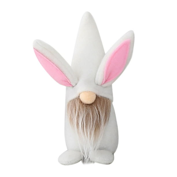 Easter Rabbit Gnome Faceless Doll Plush Dwarf Decorations for Kids ...