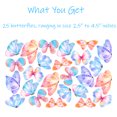 thumbnail image 4 of Butterfly Wall Decals, Set of 25, Reusable, for All Ages A010, 4 of 5