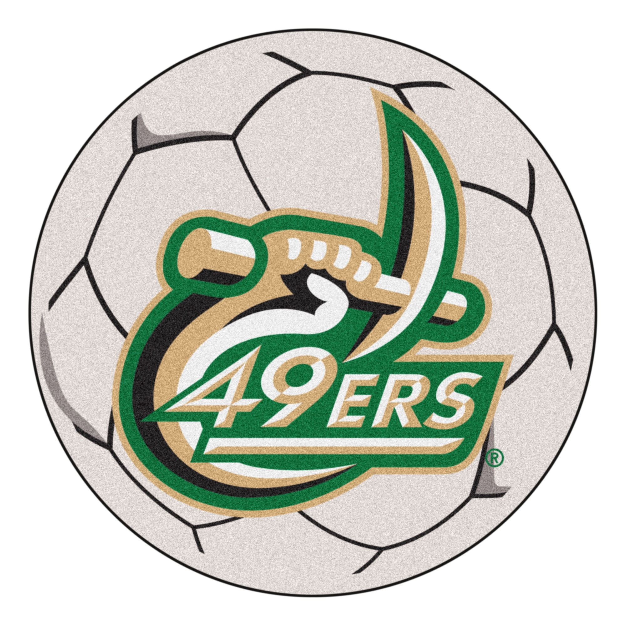 UNC Charlotte Soccer Ball 27" diameter