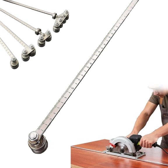 A Positioning Calipers Stainless Steel Style A For Wood Cutting Precision Measuring Guide For Circular Saws