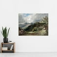 thumbnail image 2 of John Constable Bow Fell Cumberland 1807 Painting Extra Large XL Wall Art Poster Print, 2 of 3