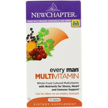 Every Man Whole Food Multi By New Chapter - 72 Tablets