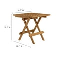 thumbnail image 4 of Vienna 3-Piece Folding Lounge Chairs and Side Table in Natural Natural, 4 of 10