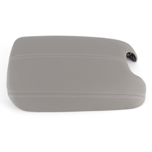 Armrest Cover, Center Console Lid Anticorrosion Texture Artificial Leather For Car Replacement For 2008-2012 Black,Gray,Beige