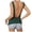 Dark Green, variant on GEWSEY Yoga Tank Tops for Women Loose Fit Workout Shirts Sexy Open Back Activewear Athletic Clothes Soft Sports Tank Top (White, L)