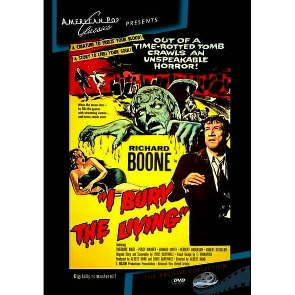 I Bury the Living (DVD), American Pop Classic, Horror