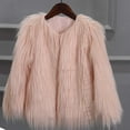 thumbnail image 2 of ameIAEA Girls Fuzzy Jacket Long Sleeve Open Front Cardigan Fashion Party Outerwear Winter Coat, 2 of 5