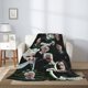 thumbnail image 4 of Manta de felpa suave y cómoda de Draco Malfoy, manta de felpa ligera y cálida de franela y mantas para sofá cama de 80 "x 60", 4 of 8