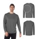 thumbnail image 3 of Playera Cuello Redondo Manga Larga Yazbek Para caballero Color gris Talla Doble Extra grande 100% poliéster, 3 of 3