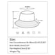 thumbnail image 2 of Sombreros de pescador para adultos, hombres y mujeres, pintados a color, teñidos con lazo, de doble cara, para usar al aire libre, con protección solar, ambos lados, para mujer., 2 of 2