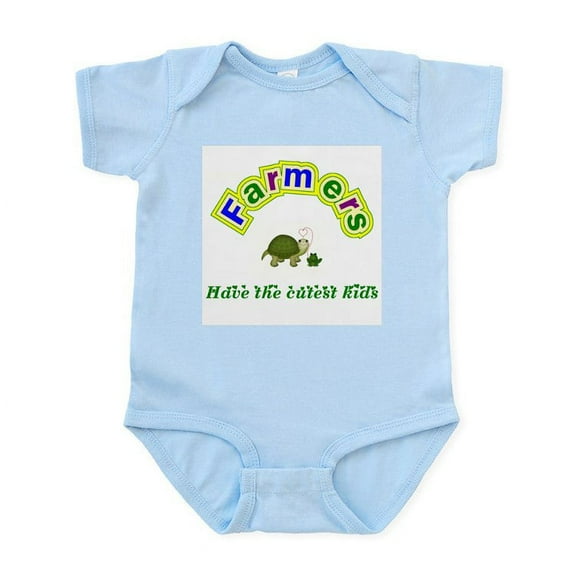 CafePress - Farmer Infant Bodysuit - Baby Light Bodysuit, Size Newborn - 24 Months