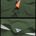 thumbnail image 6 of Men's Short Sleeve Tactical Button Down Shirt Quick-Dry Utility Pocket Work Shirt, 6 of 6