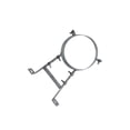thumbnail image 1 of jesticaly Support de Cheminée Robuste Portable en Acier Inoxydable 304 pour Tuyau de 150mm, 1 of 4