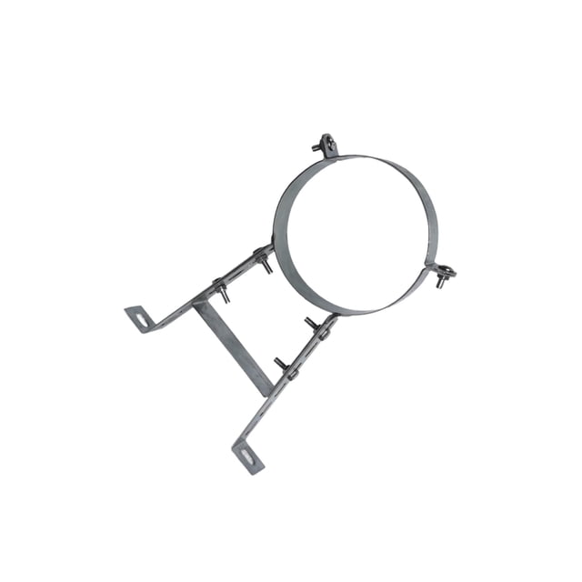 jesticaly Support de Cheminée Robuste Portable en Acier Inoxydable 304 pour Tuyau de 150mm
