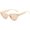 C5 Beige, variant on Cat Eye Sunglasses Women Vintage Black Cateye Sunglasses Female Small Frame Transparent Color