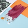 thumbnail image 2 of 15 piezas pinceles de uñas dibujo detallado delineador de pincel para colorear pluma de ma Abanopi Pluma de dibujo, 2 of 6