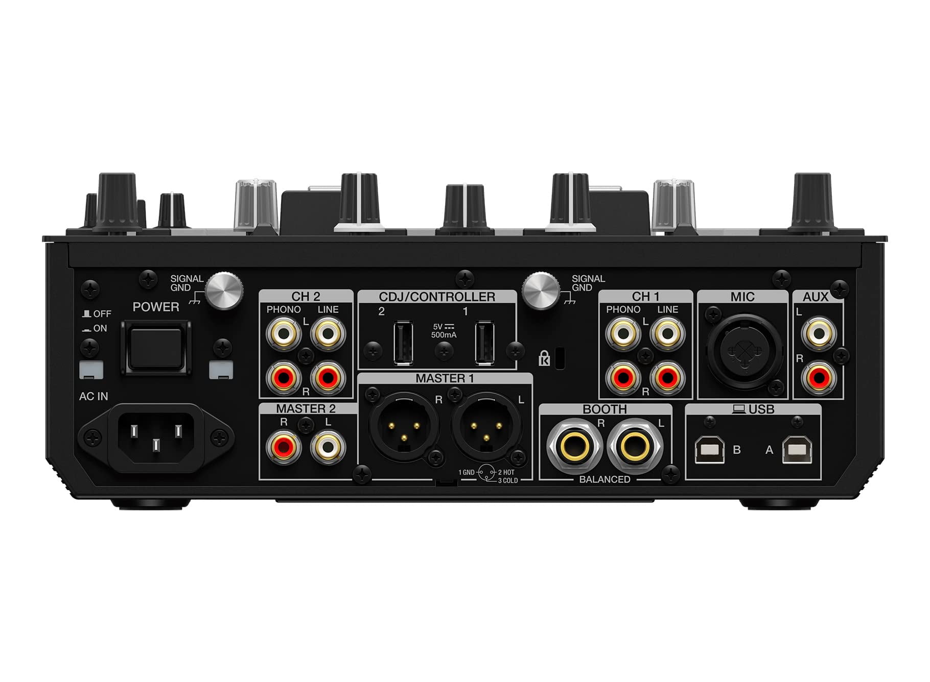 Pioneer DJM-S7 DJ Mixer - Bundle with Stand, Headphones, and Austin Bazaar Polishing Cloth