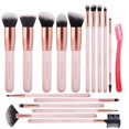 thumbnail image 1 of Set de brochas de maquillaje Real Perfection, 16 unidades, con maquinilla de afeitar para cejas, 1 of 9
