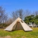thumbnail image 1 of Carpa Caliente Liviana Cola Tiendas Tipi con Ventana de Tubo Ignífugo para Caminatas Bushcraft, 1 of 7