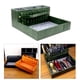 thumbnail image 3 of Caja de almacenamiento de tijeras de peluquería Organizador Caja de almacenamiento de peluquero de gran espacio para cortadoras eléctricas Secadores - Verde Macarena organizador de peluquería, 3 of 8