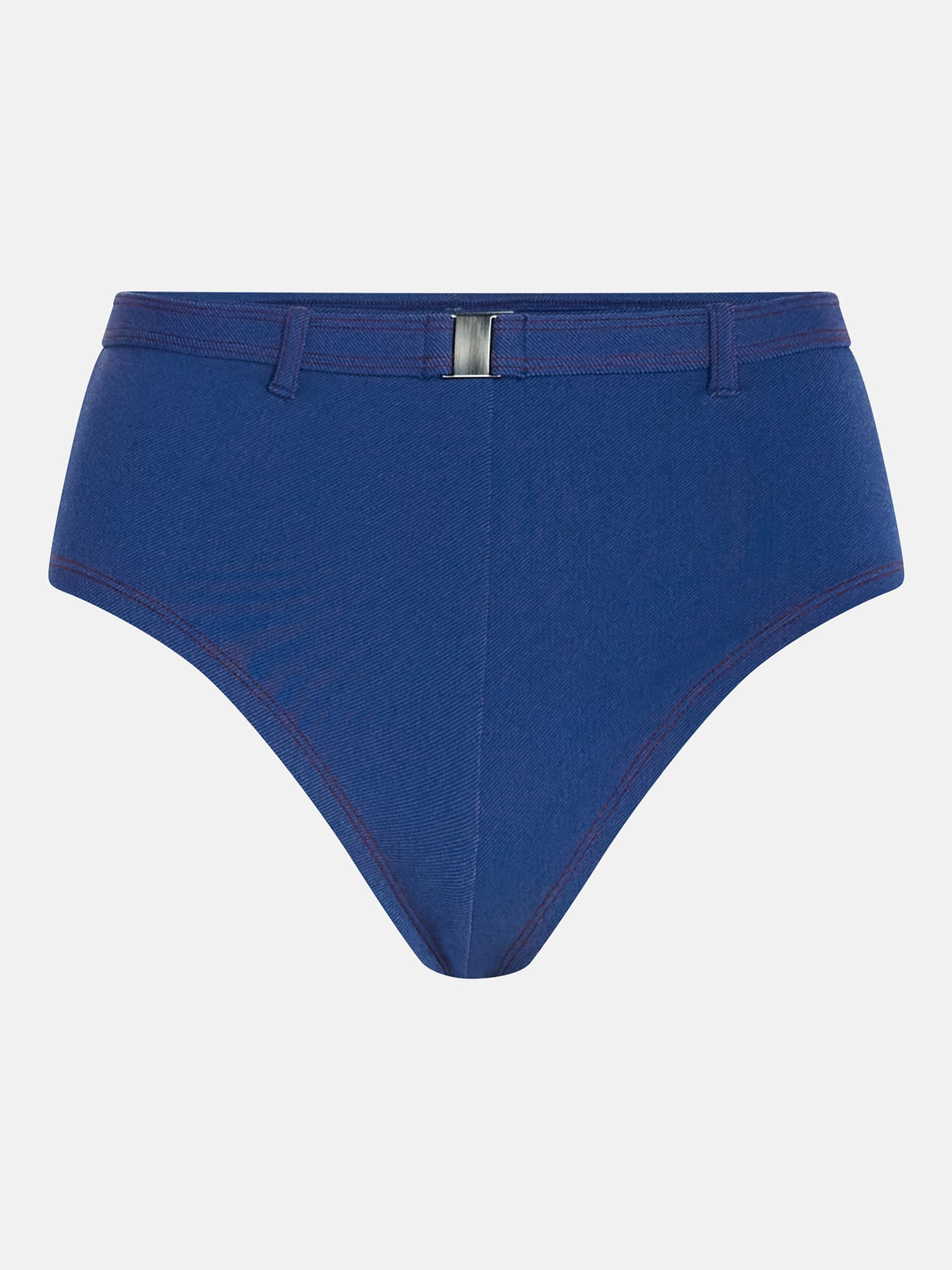 Kacey Lee Women's and Women's Plus High Waisted Boyshort Bikini Bottoms with Pockets, Sizes XS-3X