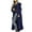 Blue, variant on Women's Solid Color Long Knit Cardigan Coat Winter Fashion Versatile Casual Warm Comfortable Duster Length Outdoor Relax Wear Hooded Robe Yellow,XXL