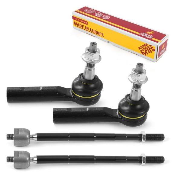 Metrix Premium Chassis Parts - 4 PC Inner & Outer Tie Rod End Kit Fits 11-18 Dodge Challenger, 15-19 Charger, 11-14 Charger RWD, 11-14 Chrysler 300 RWD Replacement, EV800963 ES800986