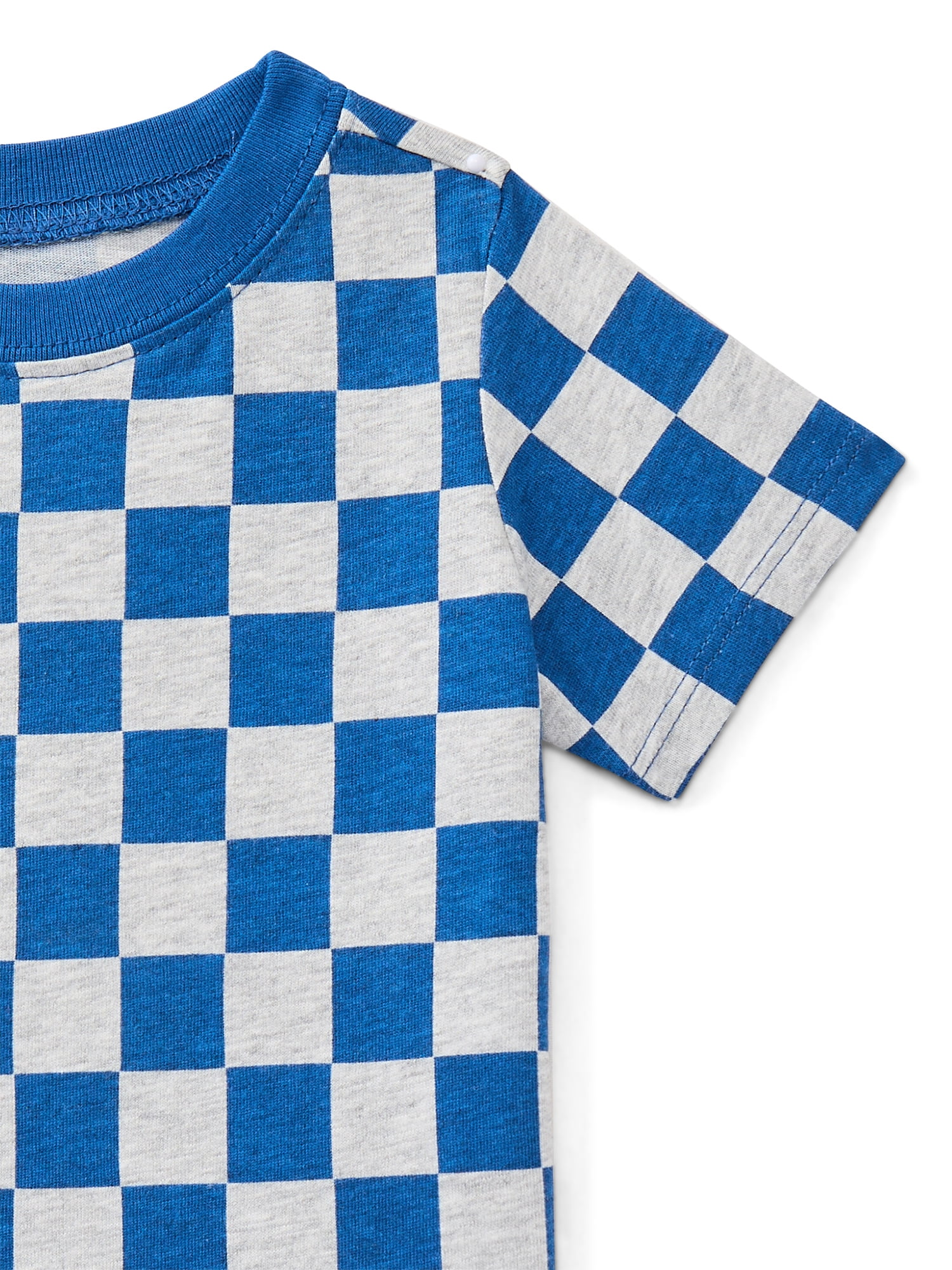 Wonder Nation Baby Boy Short Sleeve Print T-Shirt, Sizes 0-24 Months